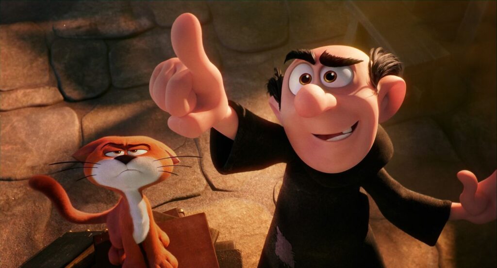 schtroumpf gargamel chat
