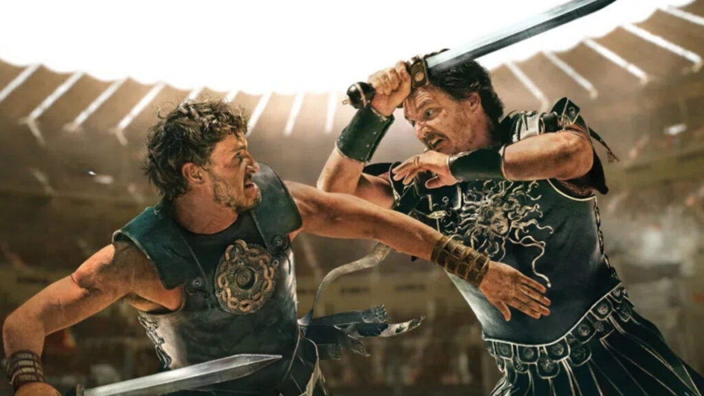 combat entre Lucius et Marcus Acacius