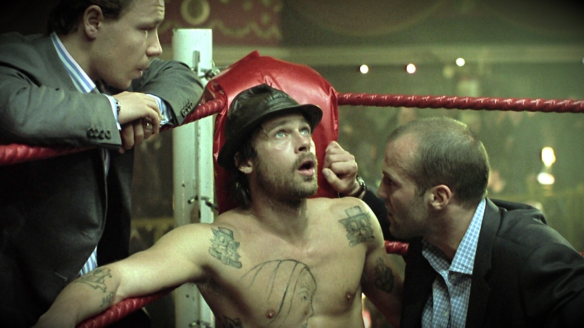 Brad Pitt dans un combat de boxe