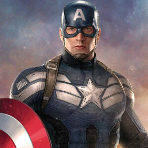 dessin réaliste de captain america