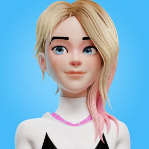 spider gwen prenant la pause