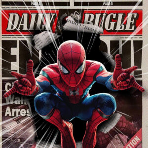 spider-man en une du daily bugle