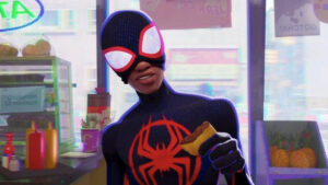 miles morales à l'épicerie